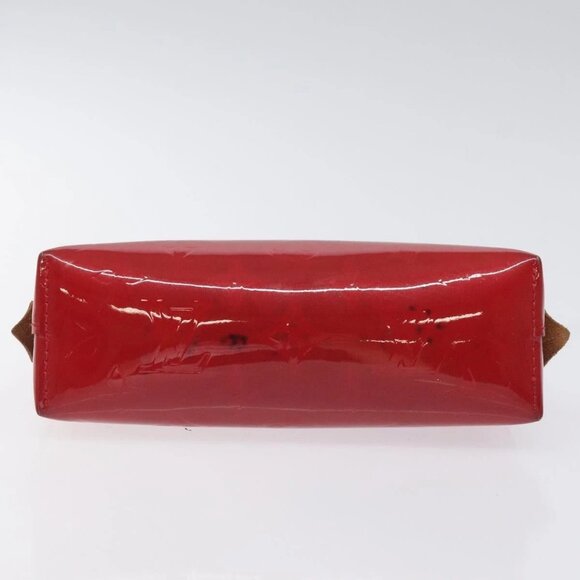 LOUIS VUITTON Vernis Pochette Cosmetic PM Rouge Grunadine M91746 LV Auth 128683 - Picture 6 of 15